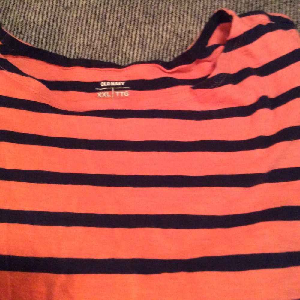 Coral Cotton 3/4 sleeves t-shirt